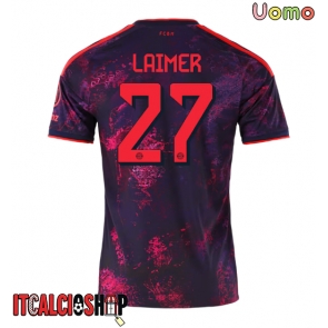 Bayern Munich Konrad Laimer #27 Terza Maglia 2026-27 Manica Corta Bayern Munich Konrad Laimer #27 Terza Maglia 2026-27 Manica Corta